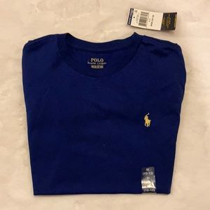 Polo by Ralph Lauren Blue Short Sleeve Tee with Iconic Logo